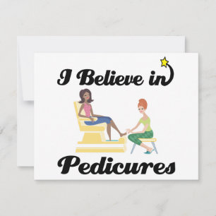 acredito em pedicuras