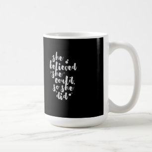 Acreditou que poderia - caneca inspirada