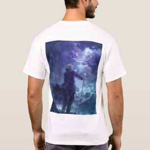 Acres tia - Jovem Alto e Bonito Camisa Branca