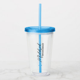 Acrílico Copo de Café Gelado Personalizado/ Presente para D