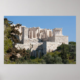 Acrópole do Poster de Atenas