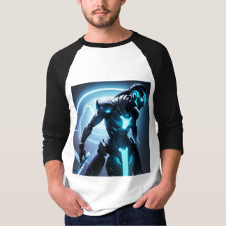 Action SciFi Avatar T-Shirt com efeito neon