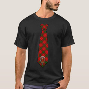 Adair Tartan Necktie T-Shirt w/Crachá