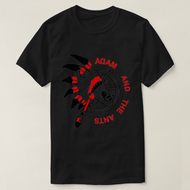 Adam Ant Classic T-Shirt (Frente do Design)