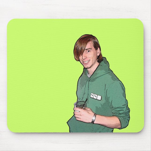 Adam assustador Mousepad (Frente)