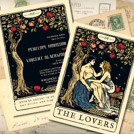 Adam e Eve | Convite Para Casamento Tarot