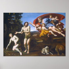 Adam e Eve - Domenichino Fine Art Poster