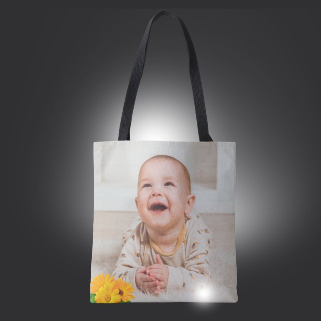 Add your own custom photo front and back tote bag (Criador carregado)
