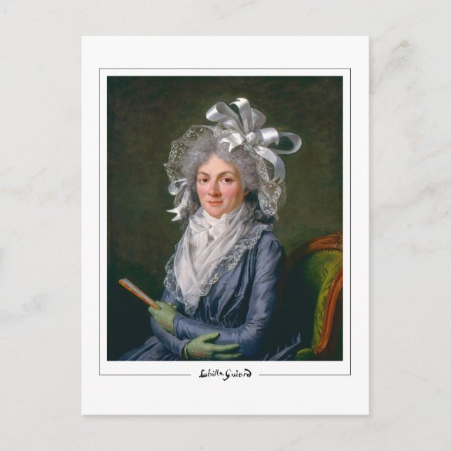 Adélaïde Labille-Guiard #1 - Cartão postal de arte (Frente)