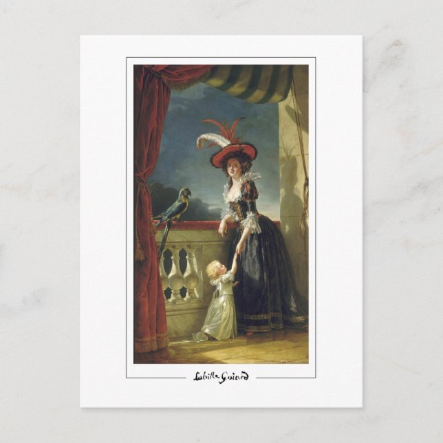 Adélaïde Labille-Guiard #24 - Cartão Postal de Art (Frente)