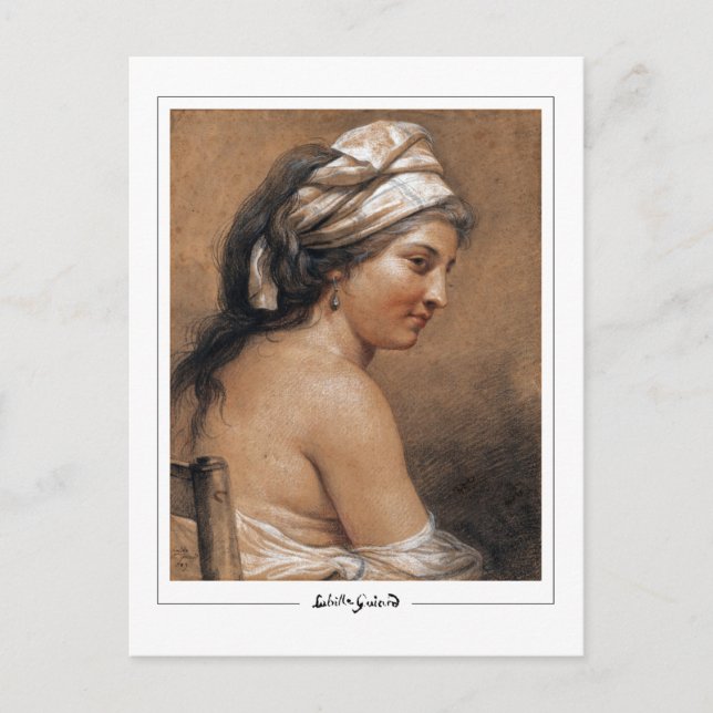 Adélaïde Labille-Guiard #3 - Cartão Postal de Arte (Frente)