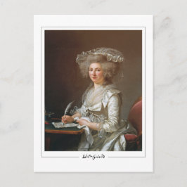 Adélaïde Labille-Guiard #8 - Cartão postal de arte
