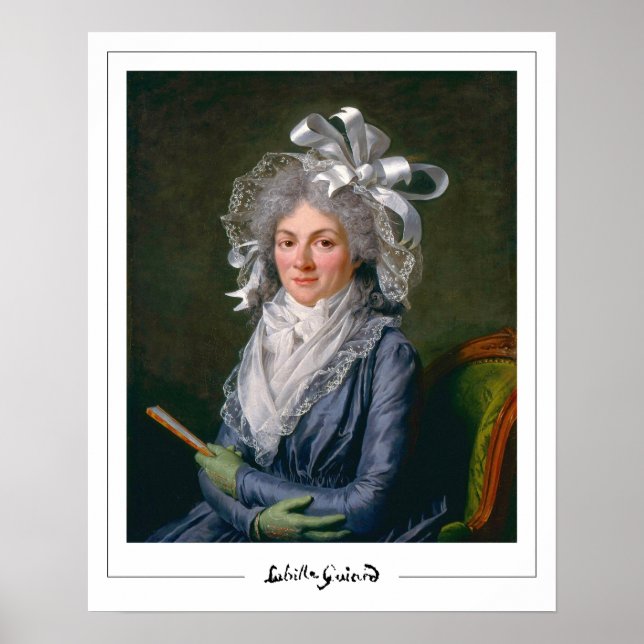 Adélaïde Labille-Guiard Zedign Art Poster nº 1 (Frente)