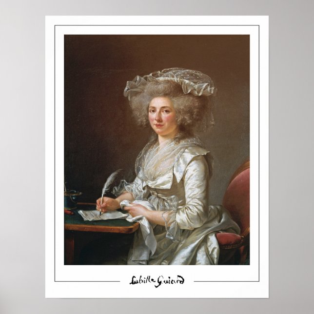 Adélaïde Labille-Guiard Zedign Art Poster nº 8 (Frente)