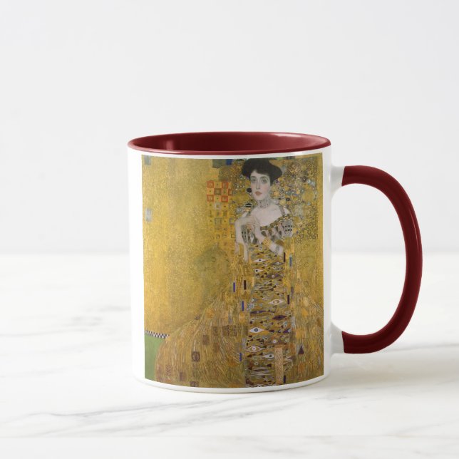 Adele Bloch-Bauer mim caneca de Gustavo Klimt (Direita)