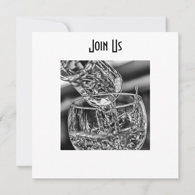 ADERIR A NÓS (TODAS AS OCASIÕES) CONVITE (COCKTAIL (Frente)