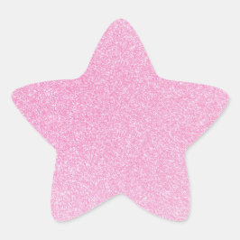 Adesito Estrela 05 Estrela de Impressão brilhante cor-de-rosa