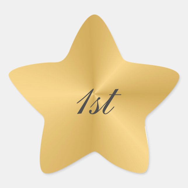 Adesito Estrela 1º Aniversário (Frente)
