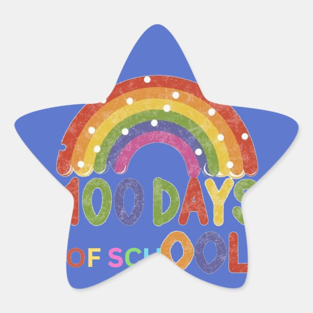 Adesito Estrela 100 dias de professor-presente da escola (Frente)