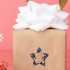 Adesito Estrela 100% Do Padrão De Abstrato Mãe