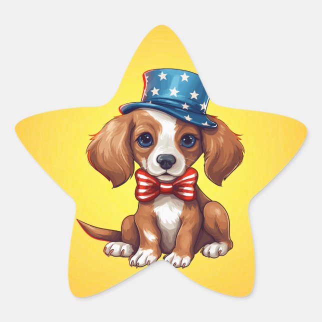 Adesito Estrela 4 De Julho Cãozinho-71009 (Frente)