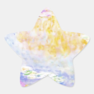 Adesito Estrela abstrato, nenúfares de Monet 7