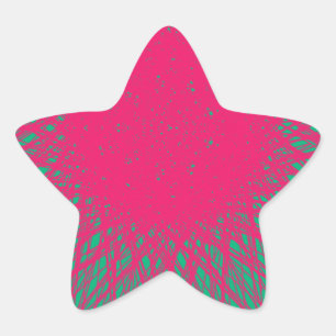Adesito Estrela abstrato rosa