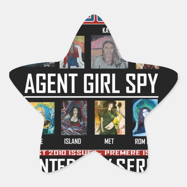ADESITO ESTRELA AGENTE GAROTA SPY (Frente)