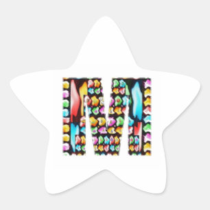 Adesito Estrela Alfabetos decorativos - oferta do partido