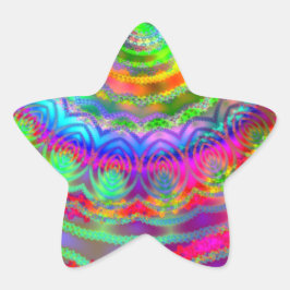 Adesito Estrela Alvo Tie Dye