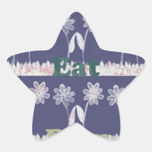 Adesito Estrela Amar cores azuis do Chá de fraldas