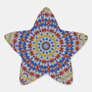 Adesito Estrela Amarelo Mandala