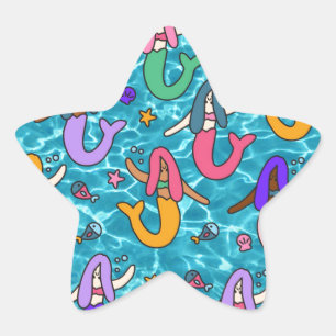 Adesito Estrela Amigos da Mermaid
