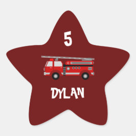 Adesito Estrela Aniversário do Partido do Bombeiro