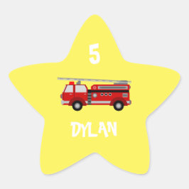 Adesito Estrela Aniversário do Partido do Bombeiro