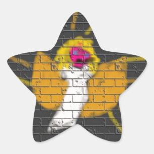 Adesito Estrela Anjo da lua de Sun do Feliz Natal, arte por