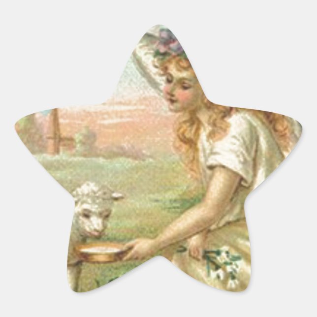 Adesito Estrela Anjo do felz pascoa (Frente)