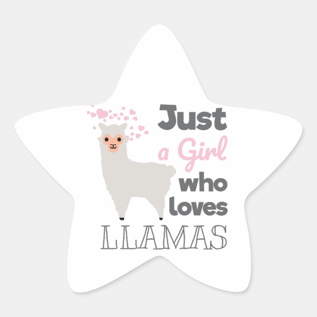 Adesito Estrela Apenas Uma Menina Que Ama Lhamas (Frente)