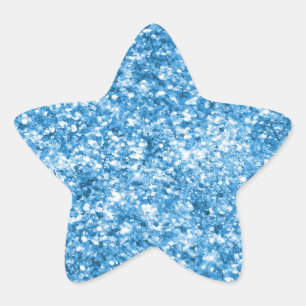 Adesito Estrela Aqua Blue Jewel Glitter