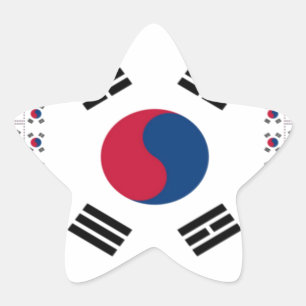 Adesito Estrela Bandeira Coreana Diagonal Bonita: Uma Arte Infinit