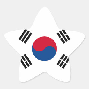 Adesito Estrela Bandeira da Coreia do Sul