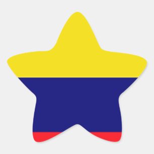 Adesito Estrela Bandeira de Colômbia