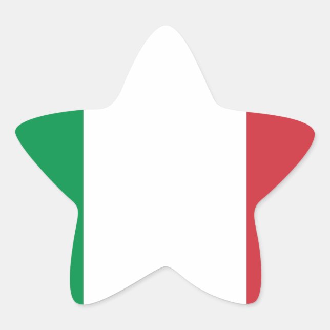 Adesito Estrela Bandeira de Itália (Frente)