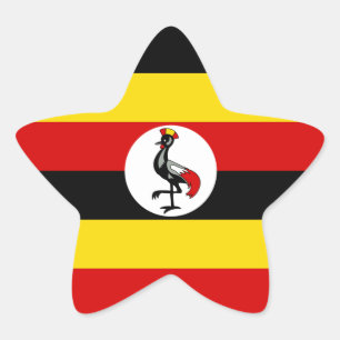 Adesito Estrela Bandeira de Uganda/Ugandan