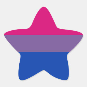 Adesito Estrela Bandeira do Orgulho Bissexual
