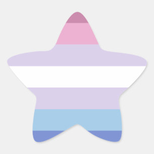 Adesito Estrela bandeira do orgulho do bigender