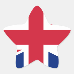 Adesito Estrela Bandeira do Reino Unido
