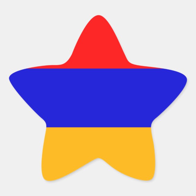 Adesito Estrela Bandeira Nacional Armênia (Frente)