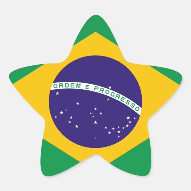 Adesito Estrela Bandeira Nacional do Brasil (Frente)