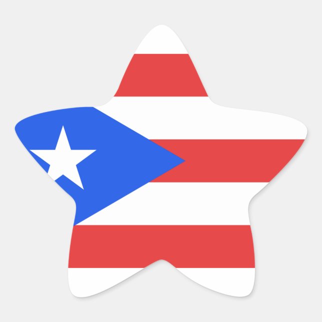 Adesito Estrela Bandeira Porto Rico (Frente)